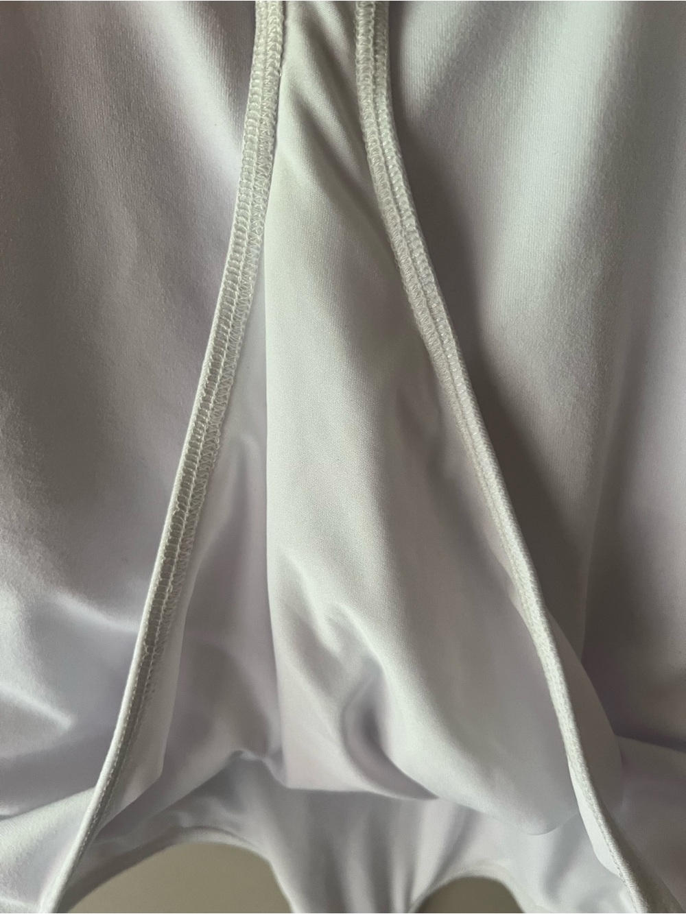 Good American White Square Scoop Bodysuit - Picture 6 of 7